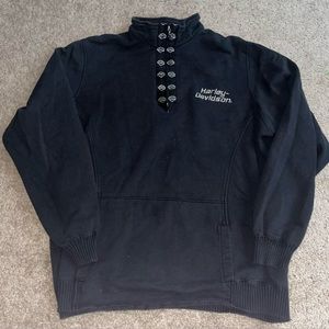 Harley Davidson Quarter Zip Pullover Women’s Sweatshirt